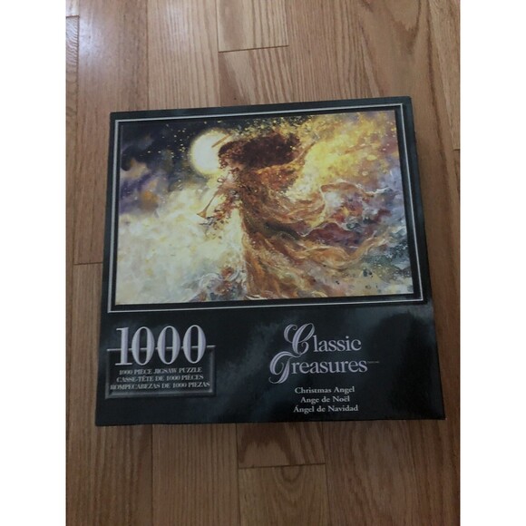 Classic Treasures Christmas Angel Puzzle 1000 Pieces, NEW Sealed Box - Picture 1 of 4